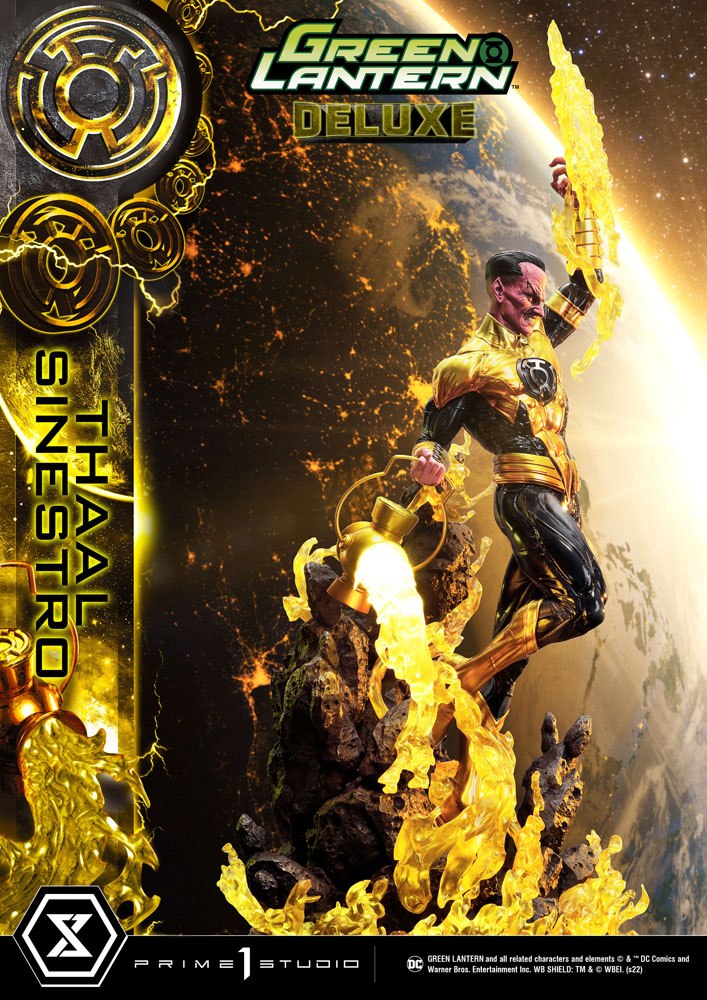 DC Comics Statue 1/3 Thaal Sinestro Deluxe Version 111 cm