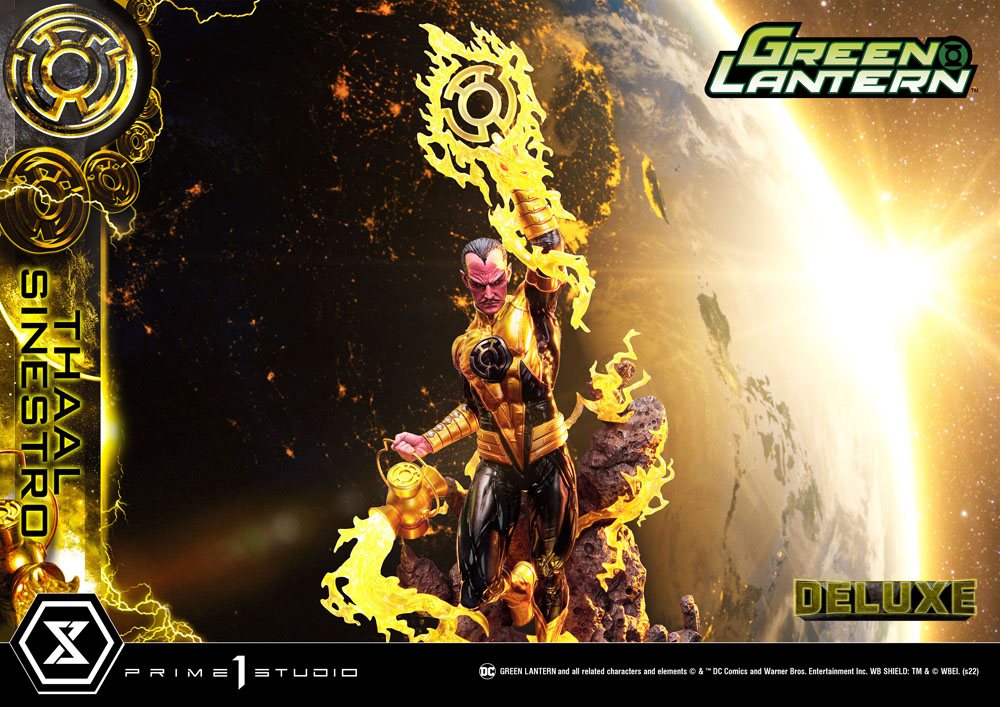 DC Comics Statue 1/3 Thaal Sinestro Deluxe Version 111 cm
