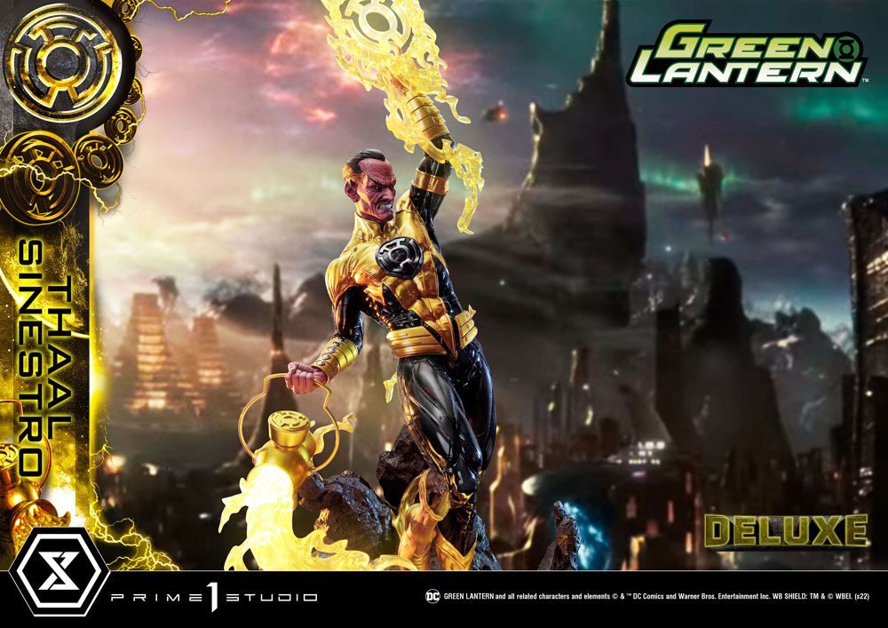 DC Comics Statue 1/3 Thaal Sinestro Deluxe Version 111 cm