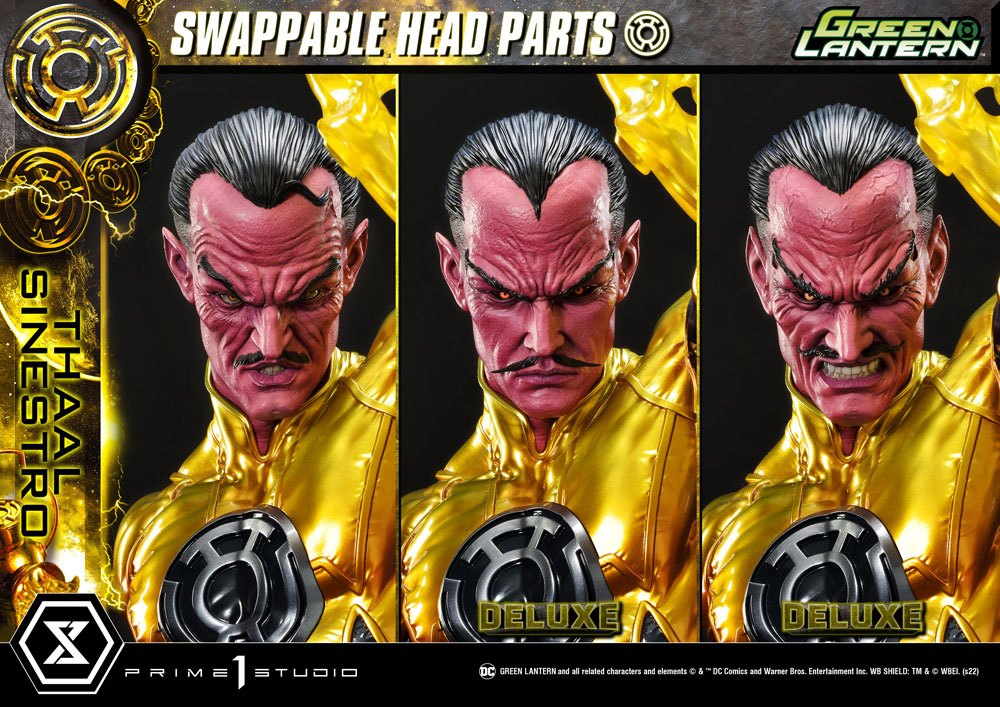 DC Comics Statue 1/3 Thaal Sinestro Deluxe Version 111 cm