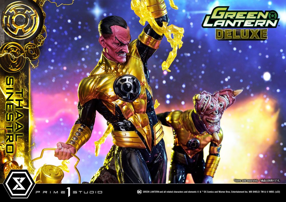 DC Comics Statue 1/3 Thaal Sinestro Deluxe Version 111 cm