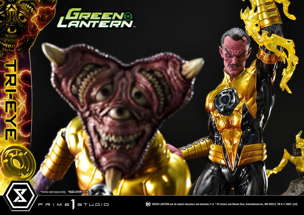 DC Comics Statue 1/3 Sinestro Corps Tri-Eye 54 cm