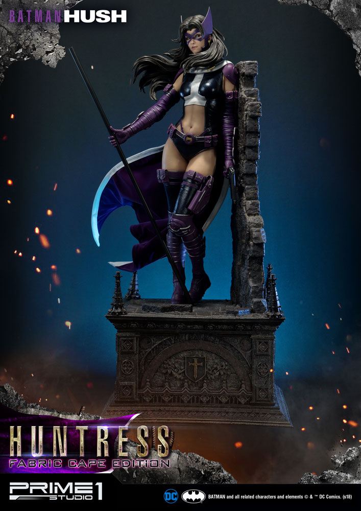 Batman Hush Statue 1/3 Huntress Fabric Cape Edition 82 cm