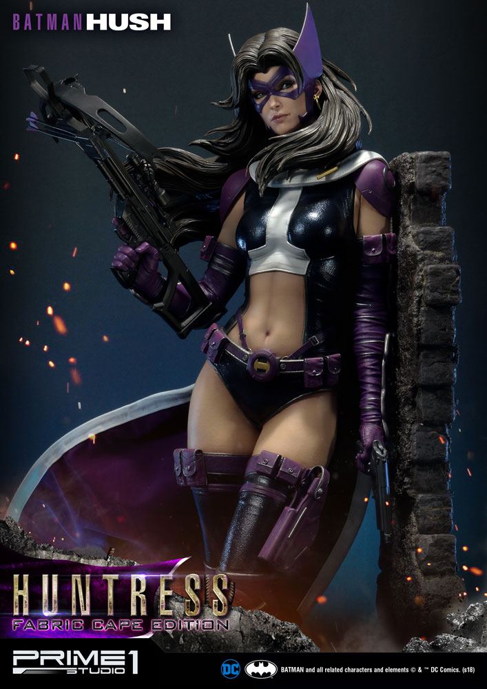Batman Hush Statue 1/3 Huntress Fabric Cape Edition 82 cm