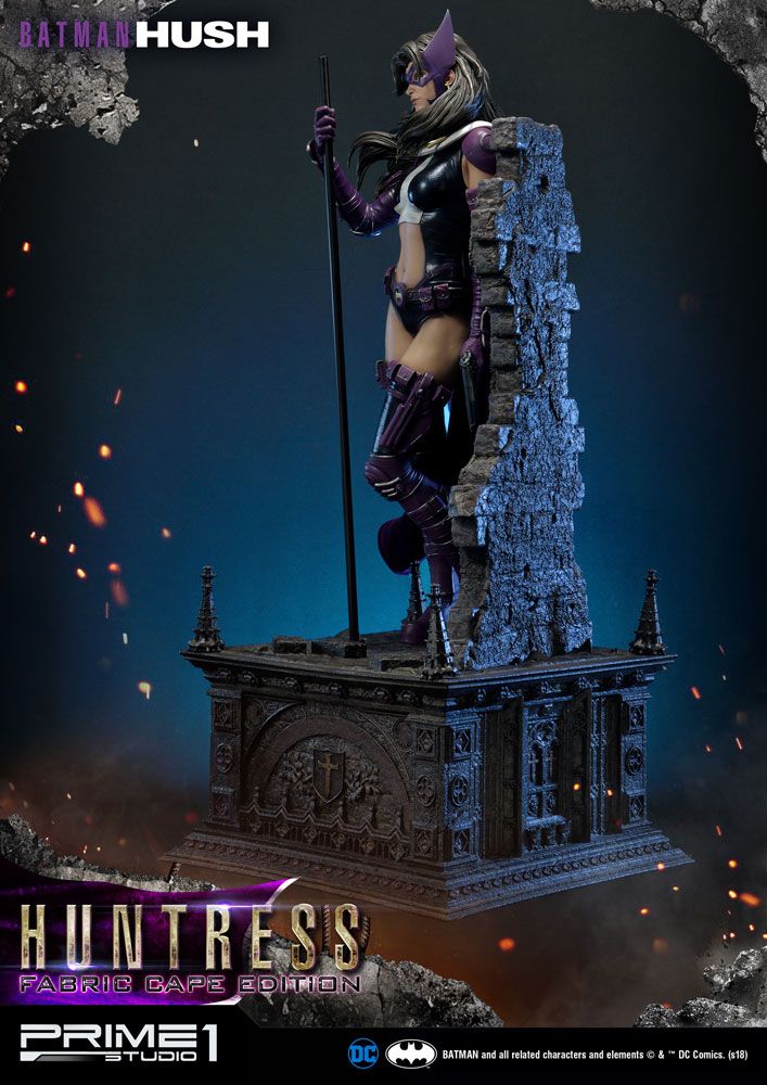 Batman Hush Statue 1/3 Huntress Fabric Cape Edition 82 cm