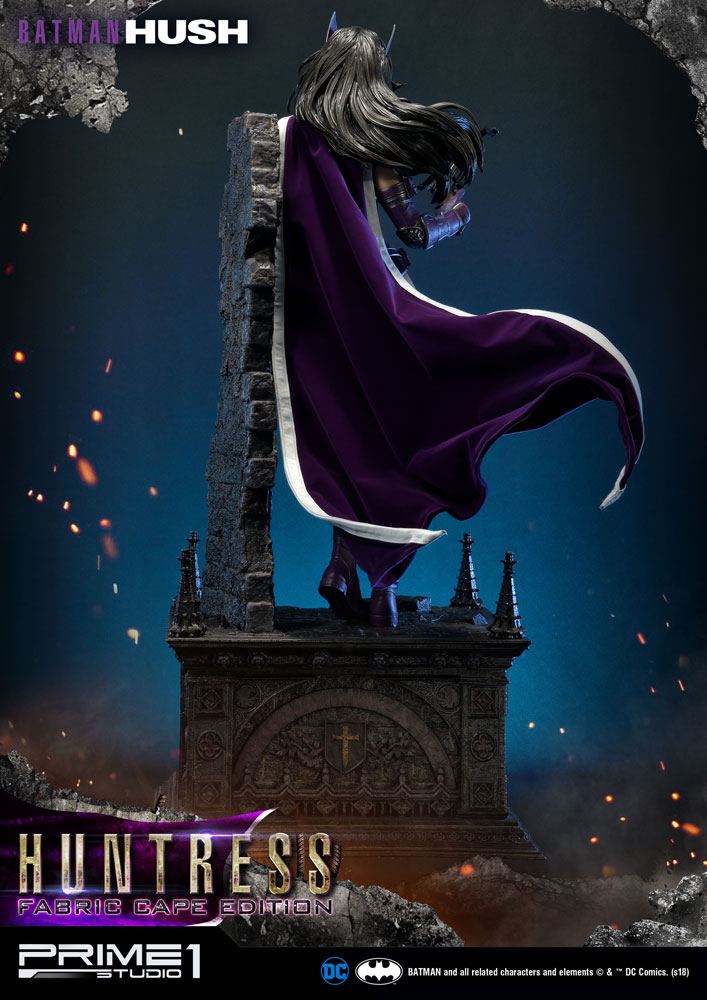 Batman Hush Statue 1/3 Huntress Fabric Cape Edition 82 cm