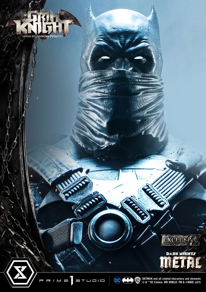 Dark Nights: Metal Statues The Grim Knight & The Grim Knight Exclusive 82 cm Assortment