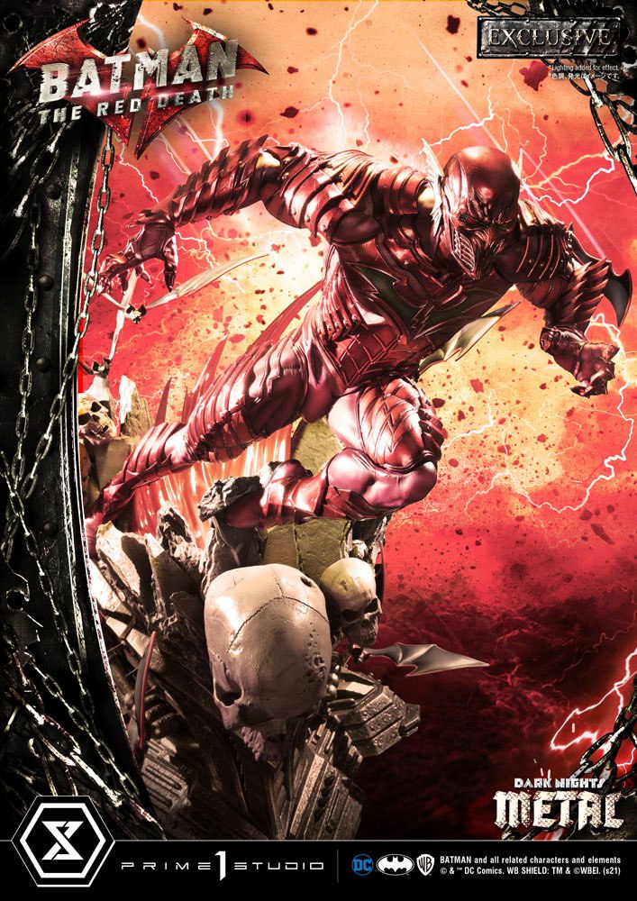 Dark Nights: Metal Statues 1/3 The Red Death & The Red Death Exclusive 75 cm Assortment