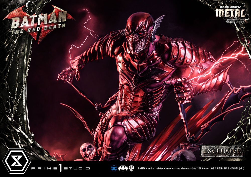Dark Nights: Metal Statues 1/3 The Red Death & The Red Death Exclusive 75 cm Assortment