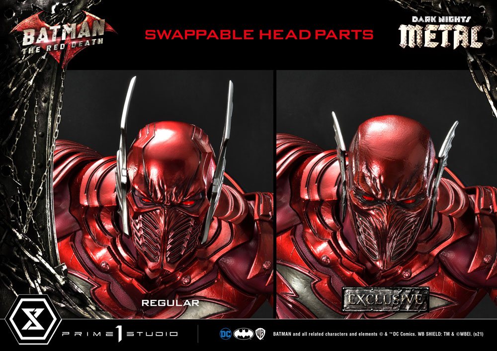 Dark Nights: Metal Statues 1/3 The Red Death & The Red Death Exclusive 75 cm Assortment