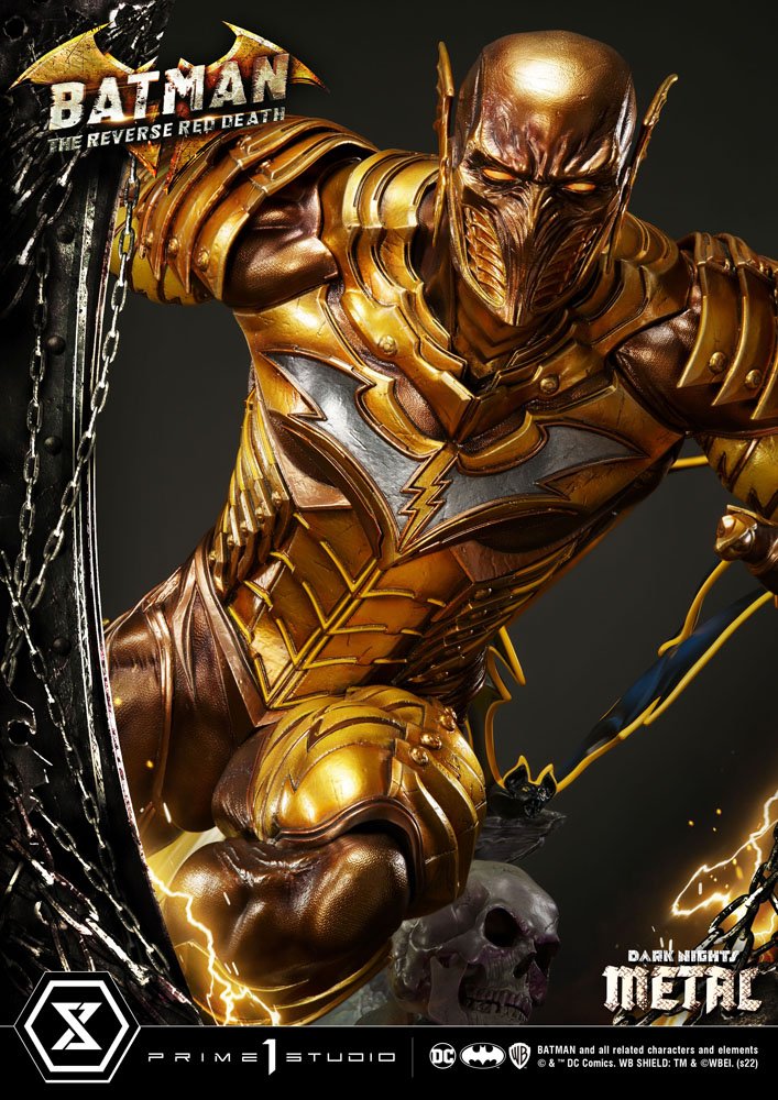 Dark Nights: Metal Statue 1/3 The Red Death Limited Version 75 cm