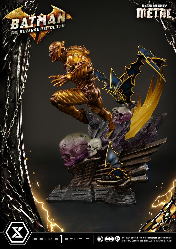 Dark Nights: Metal Statue 1/3 The Red Death Limited Version 75 cm