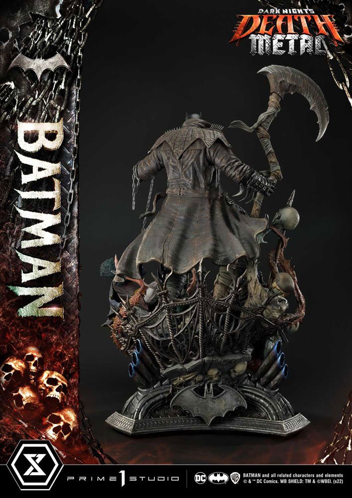 Dark Knights: Metal Statue 1/3 Death Metal Batman 105 cm