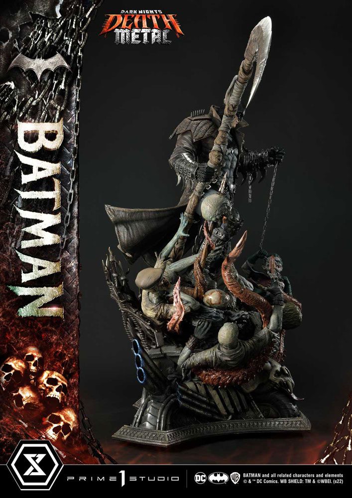 Dark Knights: Metal Statue 1/3 Death Metal Batman 105 cm