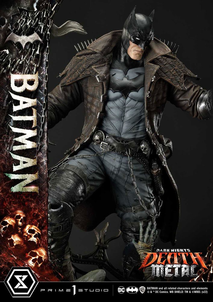 Dark Knights: Metal Statue 1/3 Death Metal Batman 105 cm