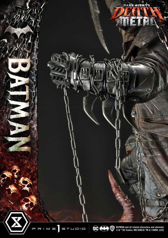 Dark Knights: Metal Statue 1/3 Death Metal Batman 105 cm