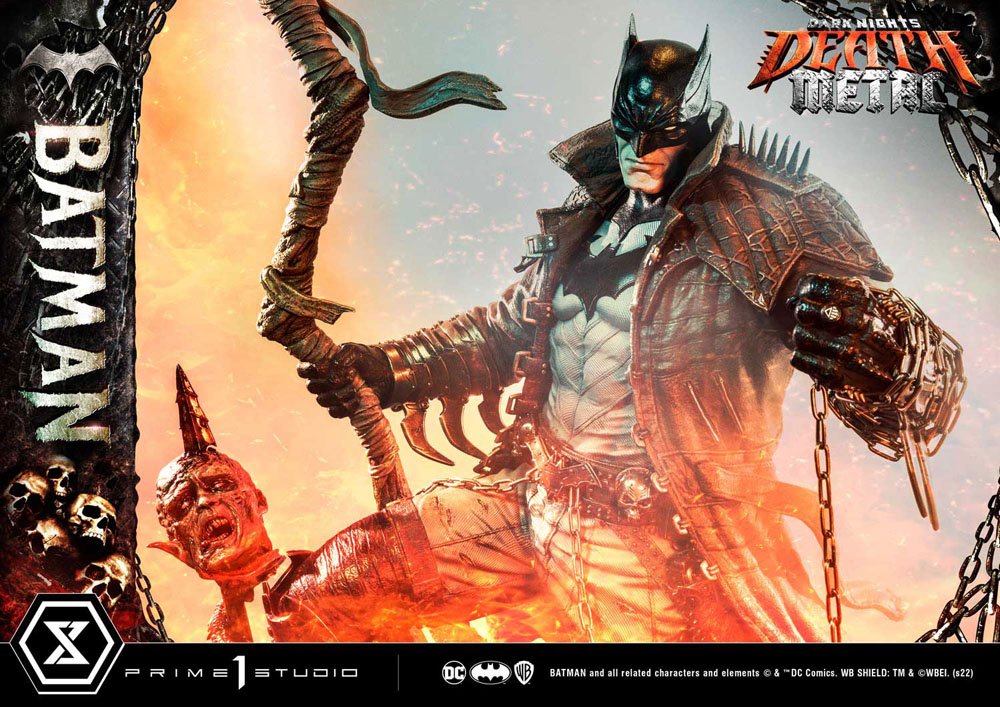 Dark Knights: Metal Statue 1/3 Death Metal Batman 105 cm