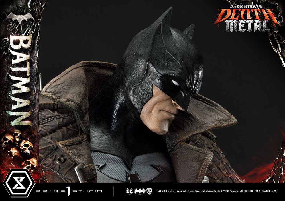 Dark Knights: Metal Statue 1/3 Death Metal Batman 105 cm