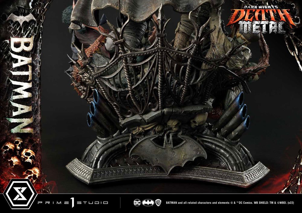 Dark Knights: Metal Statue 1/3 Death Metal Batman 105 cm