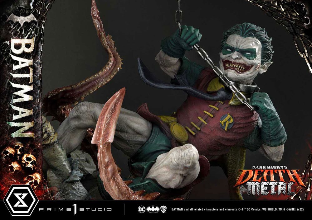 Dark Knights: Metal Statue 1/3 Death Metal Batman 105 cm