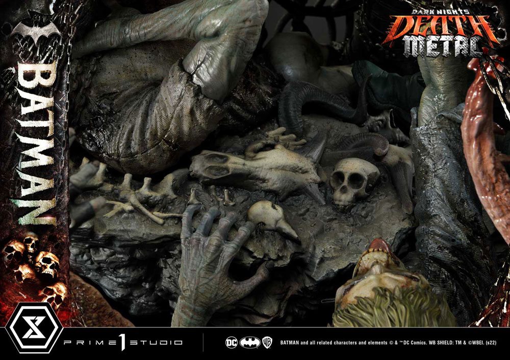 Dark Knights: Metal Statue 1/3 Death Metal Batman 105 cm