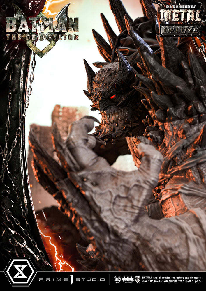 Dark Knights: Metal Statue 1/3 The Devastator Deluxe Bonus Version 98 cm