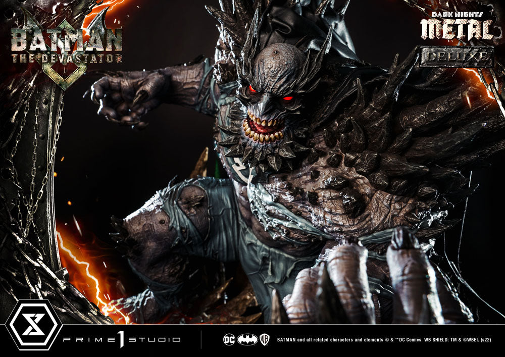 Dark Knights: Metal Statue 1/3 The Devastator Deluxe Bonus Version 98 cm