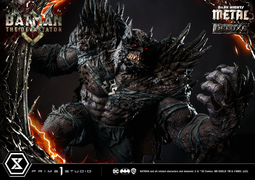 Dark Knights: Metal Statue 1/3 The Devastator Deluxe Bonus Version 98 cm