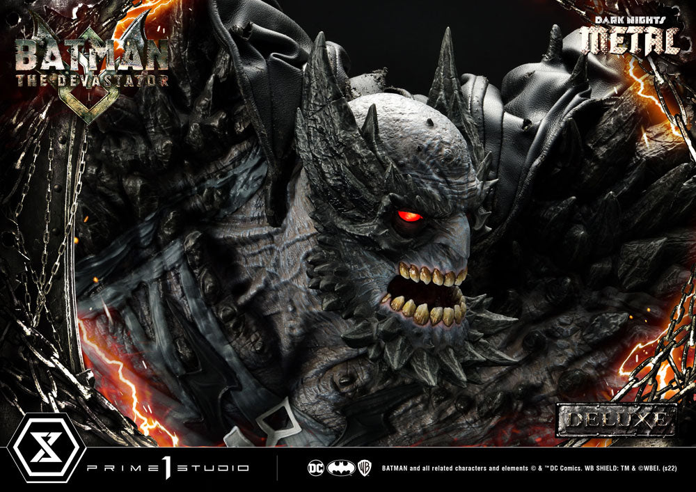 Dark Knights: Metal Statue 1/3 The Devastator Deluxe Bonus Version 98 cm
