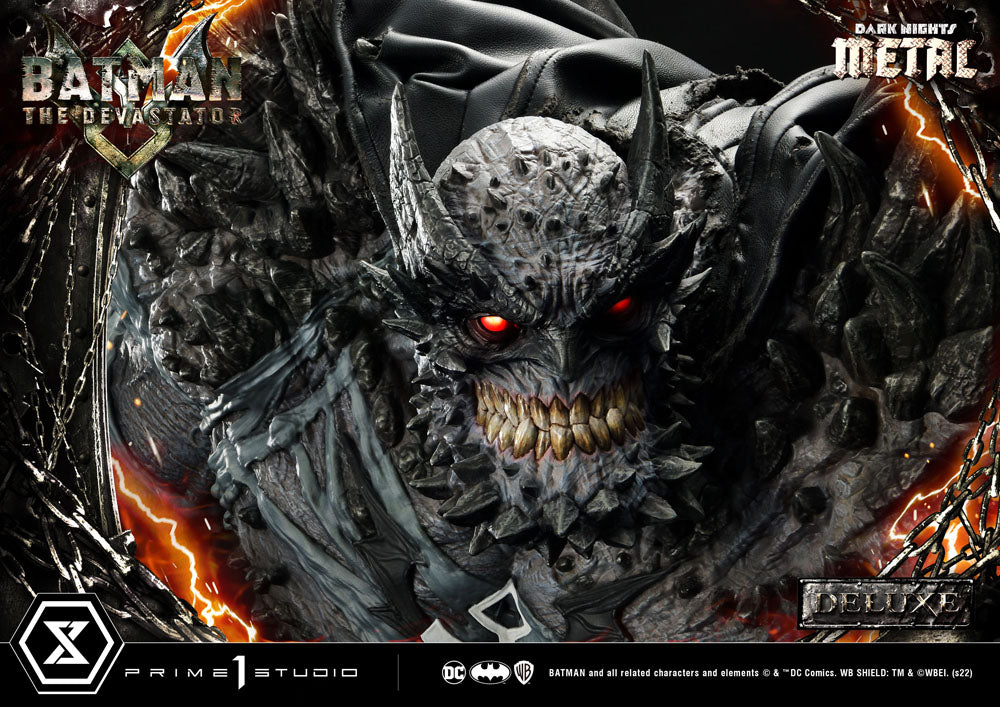 Dark Knights: Metal Statue 1/3 The Devastator Deluxe Bonus Version 98 cm