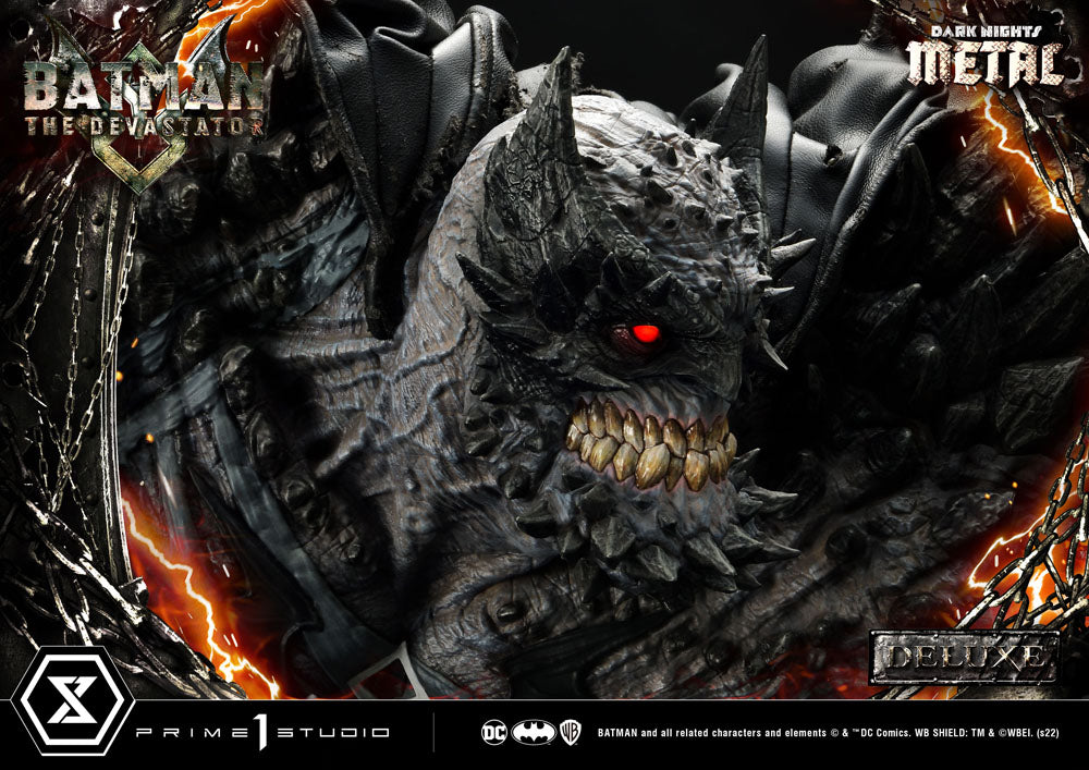 Dark Knights: Metal Statue 1/3 The Devastator Deluxe Bonus Version 98 cm