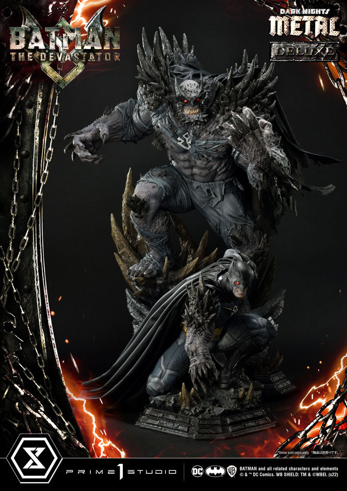 Dark Knights: Metal Statue 1/3 The Devastator Deluxe Bonus Version 98 cm