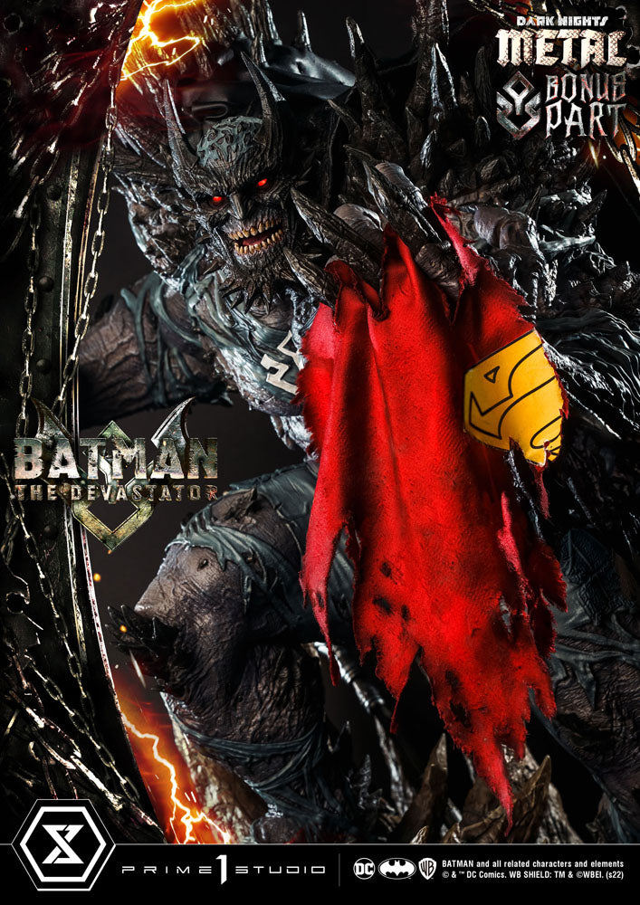 Dark Knights: Metal Statue 1/3 The Devastator Deluxe Bonus Version 98 cm