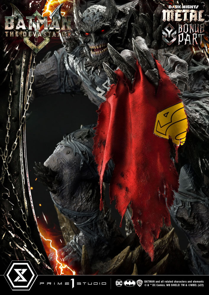 Dark Knights: Metal Statue 1/3 The Devastator Deluxe Bonus Version 98 cm