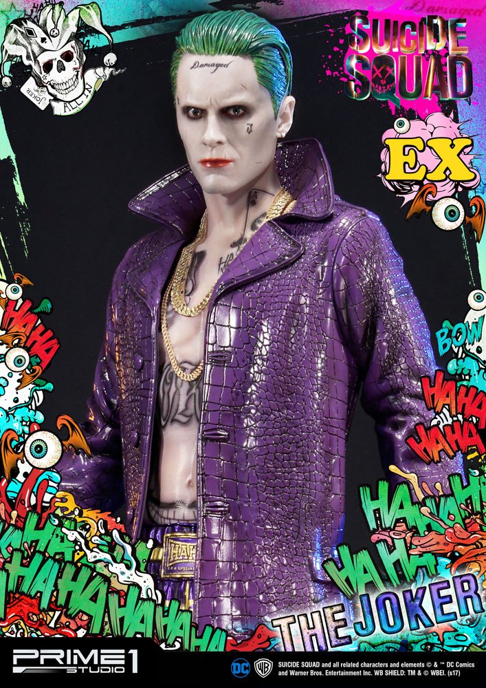 Suicide Squad Statue 1/3 The Joker Exclusive 74 cm