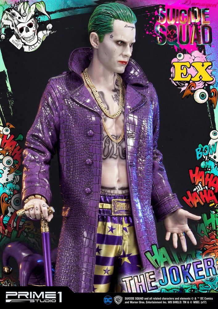 Suicide Squad Statue 1/3 The Joker Exclusive 74 cm
