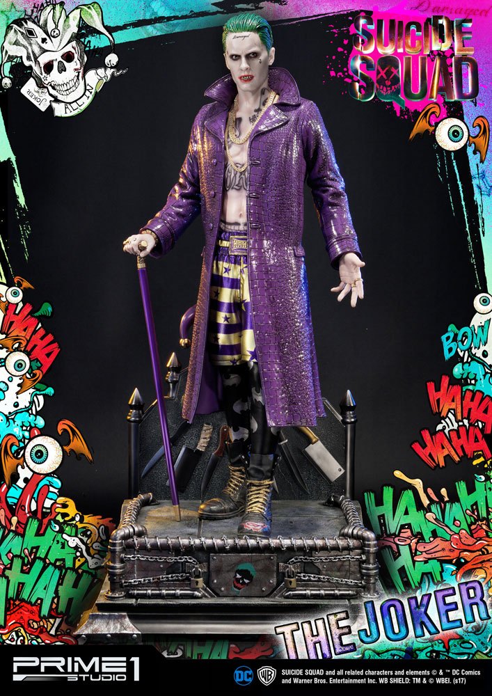 Suicide Squad Statue 1/3 The Joker Exclusive 74 cm