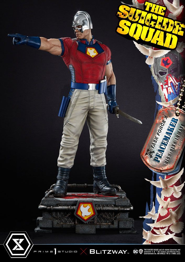 The Suicide Squad Statue 1/3 Peacemaker Bonus Version 79 cm