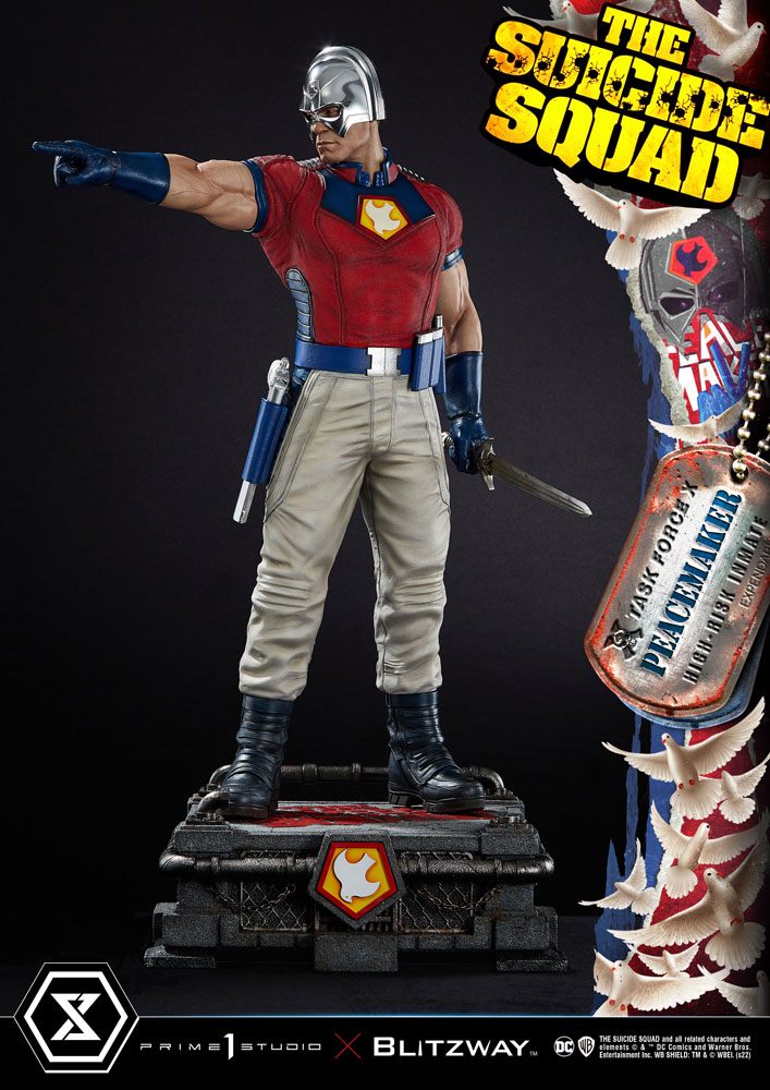 The Suicide Squad Statue 1/3 Peacemaker Bonus Version 79 cm