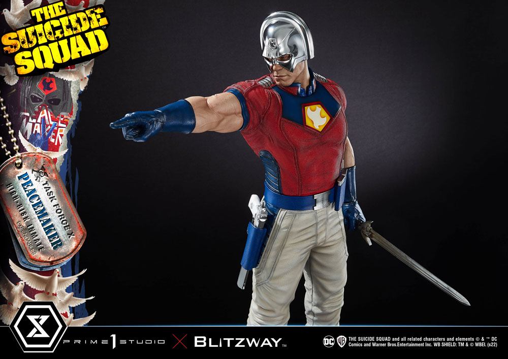 The Suicide Squad Statue 1/3 Peacemaker Bonus Version 79 cm