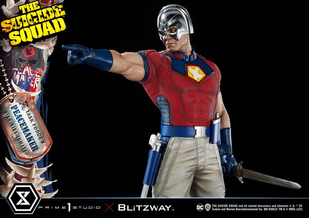 The Suicide Squad Statue 1/3 Peacemaker Bonus Version 79 cm