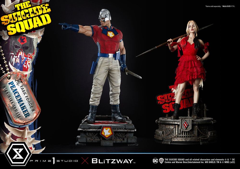 The Suicide Squad Statue 1/3 Peacemaker Bonus Version 79 cm