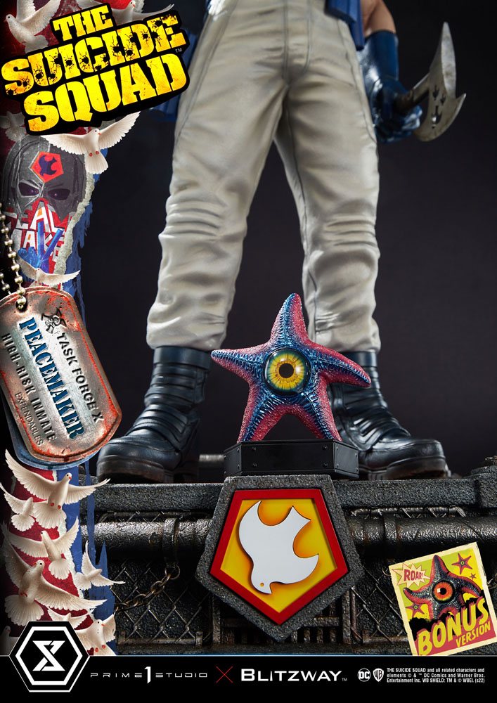 The Suicide Squad Statue 1/3 Peacemaker Bonus Version 79 cm