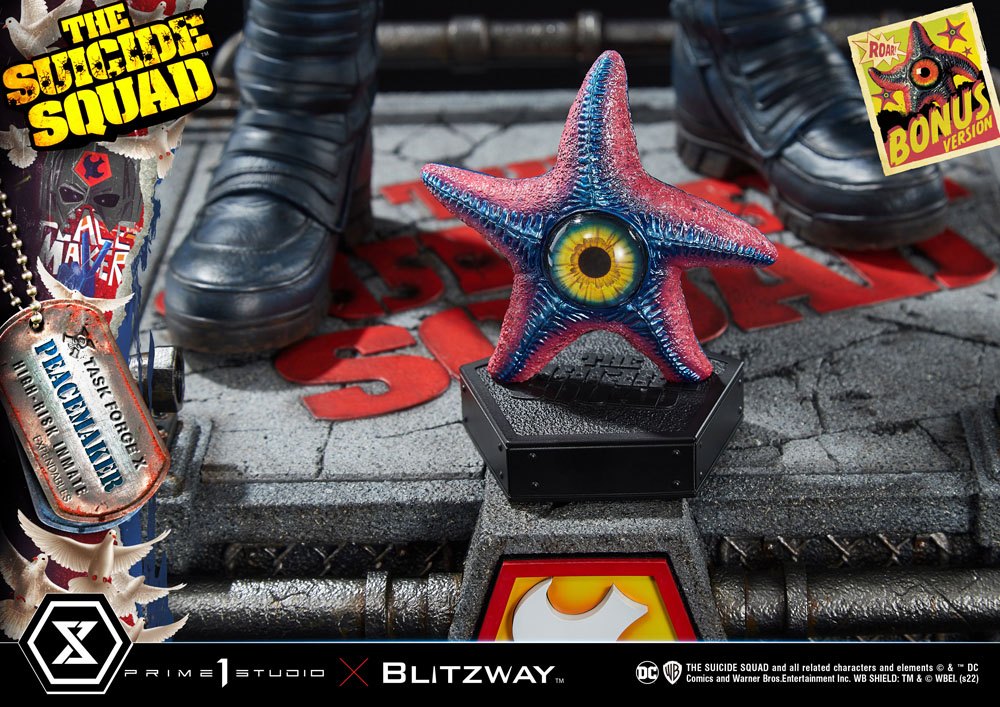 The Suicide Squad Statue 1/3 Peacemaker Bonus Version 79 cm