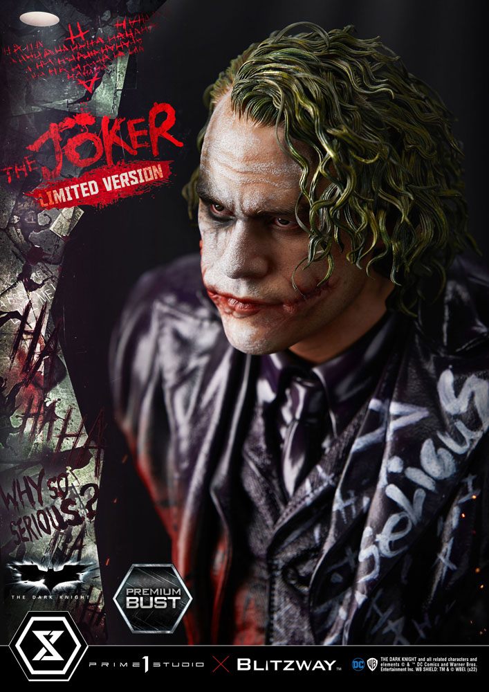 The Dark Knight Premium Bust The Joker Limited Version 26 cm