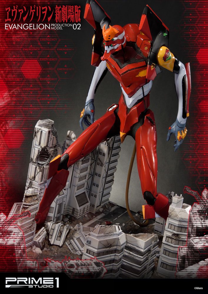 Neon Genesis Evangelion Statue EVA Production Model-02 74 cm