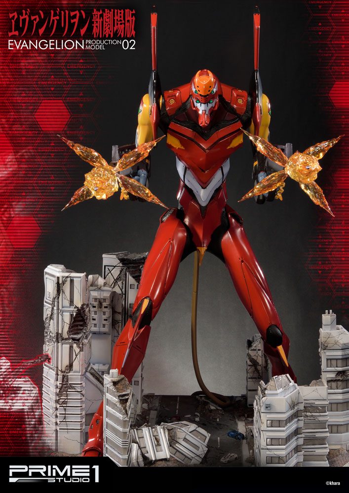 Neon Genesis Evangelion Statue EVA Production Model-02 74 cm