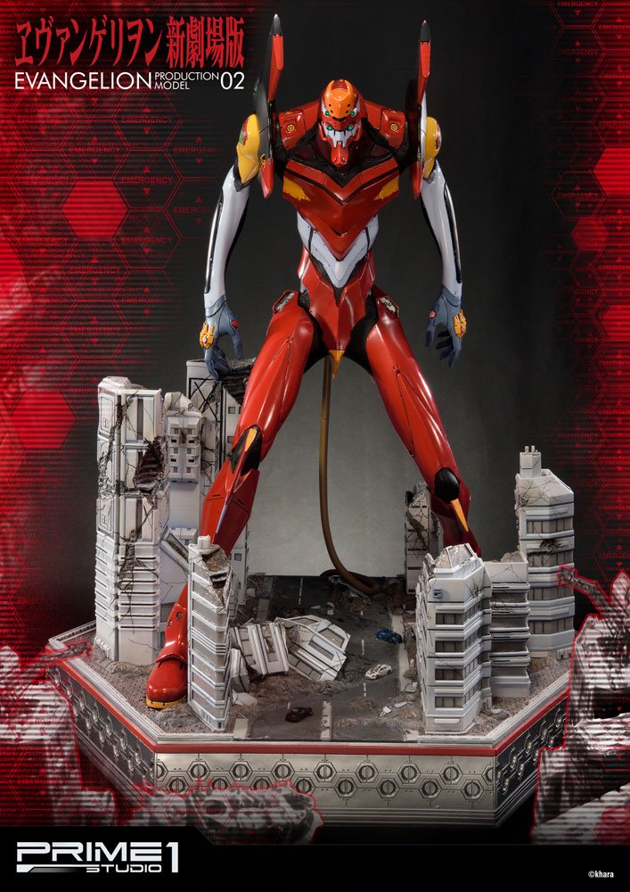 Neon Genesis Evangelion Statue EVA Production Model-02 74 cm
