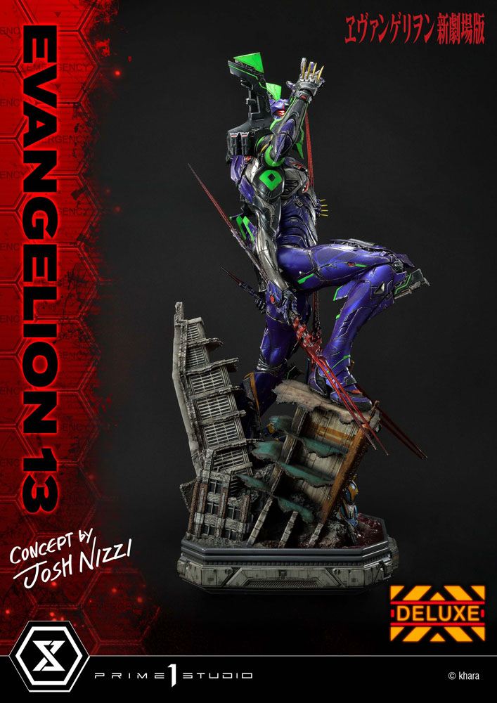 Evangelion: 3.0 You Can (Not) Redo Statue Evangelion 13 Concept by Josh Nizzi Deluxe Version 79 cm