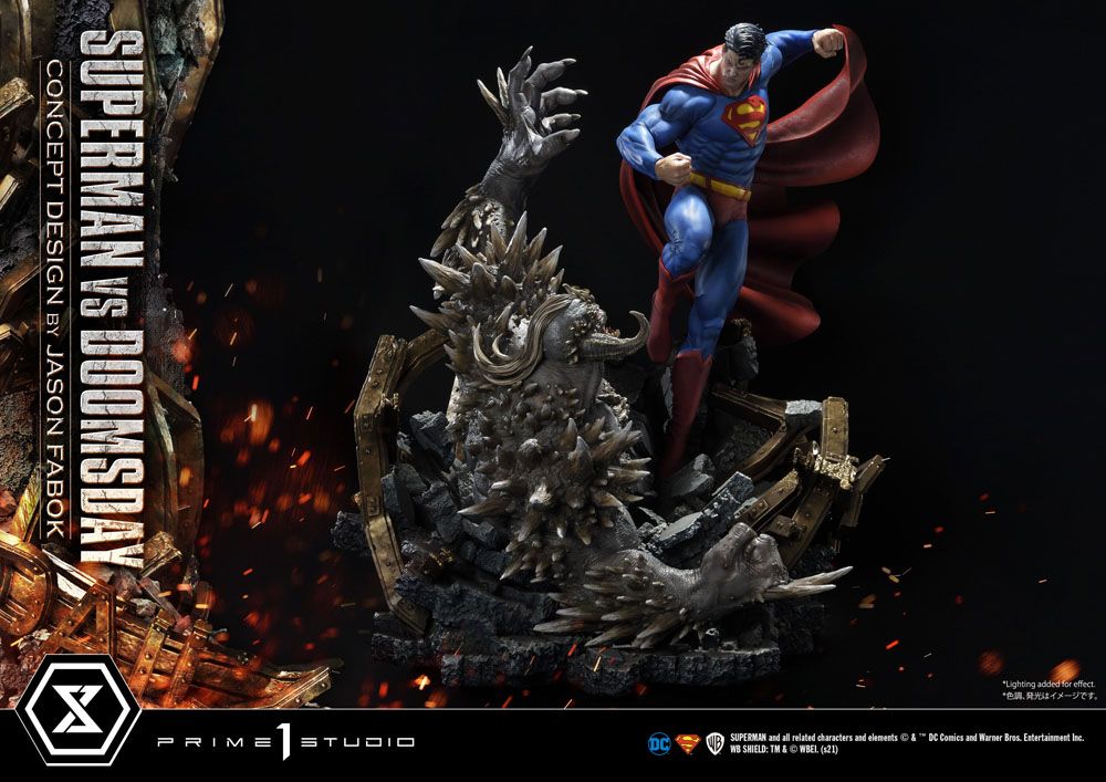 DC Comics Statue 1/3 Superman Vs. Doomsday by Jason Fabok 95 cm